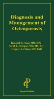 Diagnosis and Management of Osteoporosis, 2E Cover